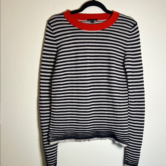 COS Tops - COS Sweater Women’s EU size small, 100% Wool. Navy, grey and Red.